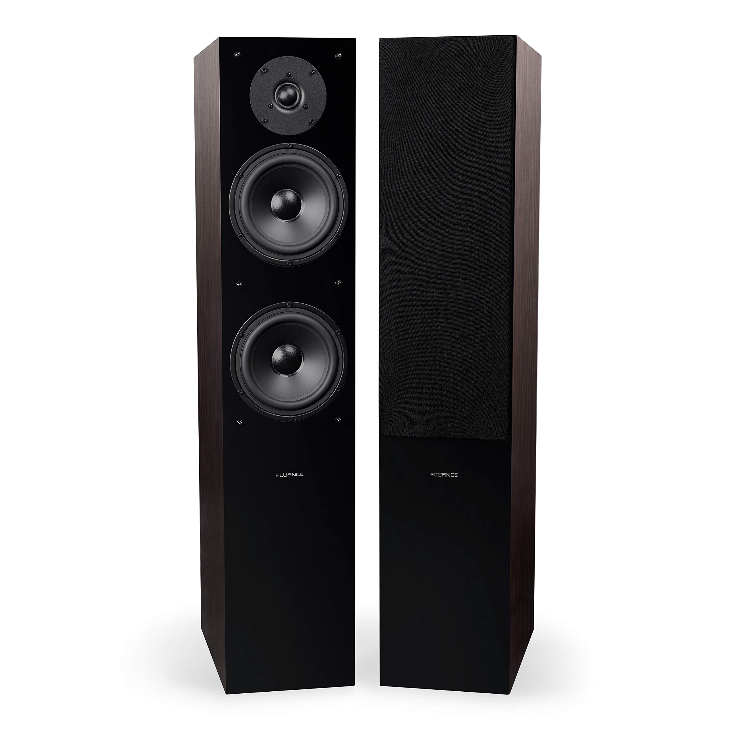 Fluance Elite 7.1 Surround Sound Home Theater System with Floorstanding Towers, Center Channel, Surround Speakers, Rear Surrounds, and DB10 Subwoofer in Walnut (SX71WR) - Perfect for Movie Nights and Gaming