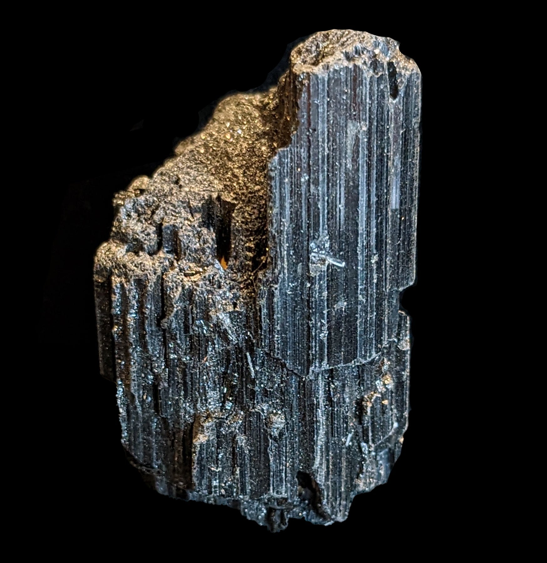 Black Tourmaline Crystal - Natural Healing Stone for Protection, Grounding & Negative Energy Cleansing | Perfect for Meditation, Home Decor & Spiritual Practice
