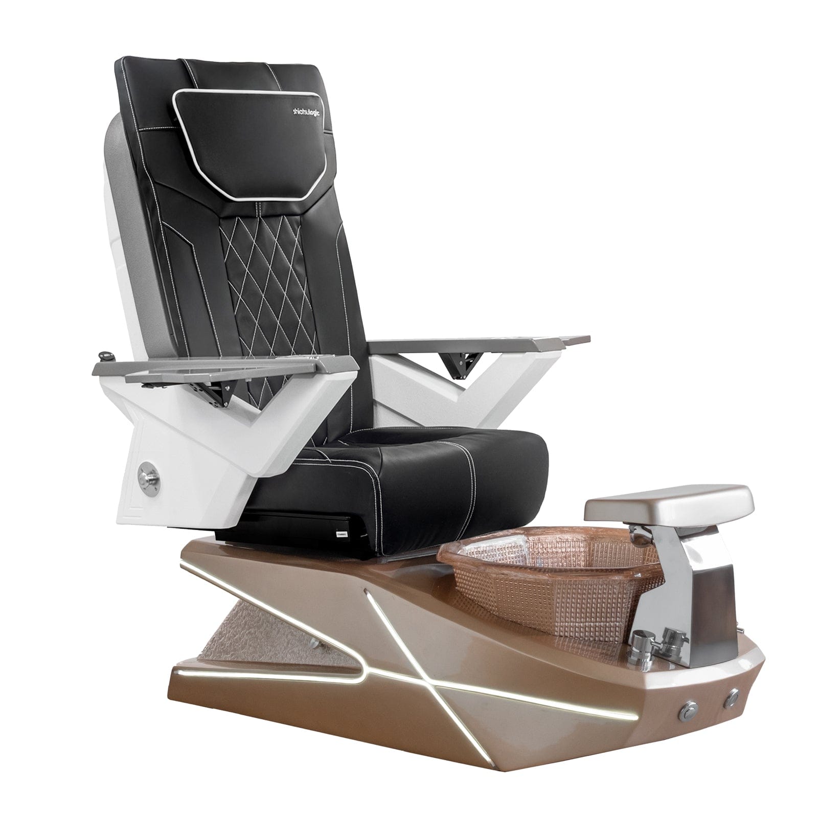 GEOM II Shiatsulogic FX Professional Pedicure Chair for Salon & Spa – Ergonomic Design with Massage & Comfort Features for Ultimate Relaxation – Perfect for Nail Salons, Spas & Home Use