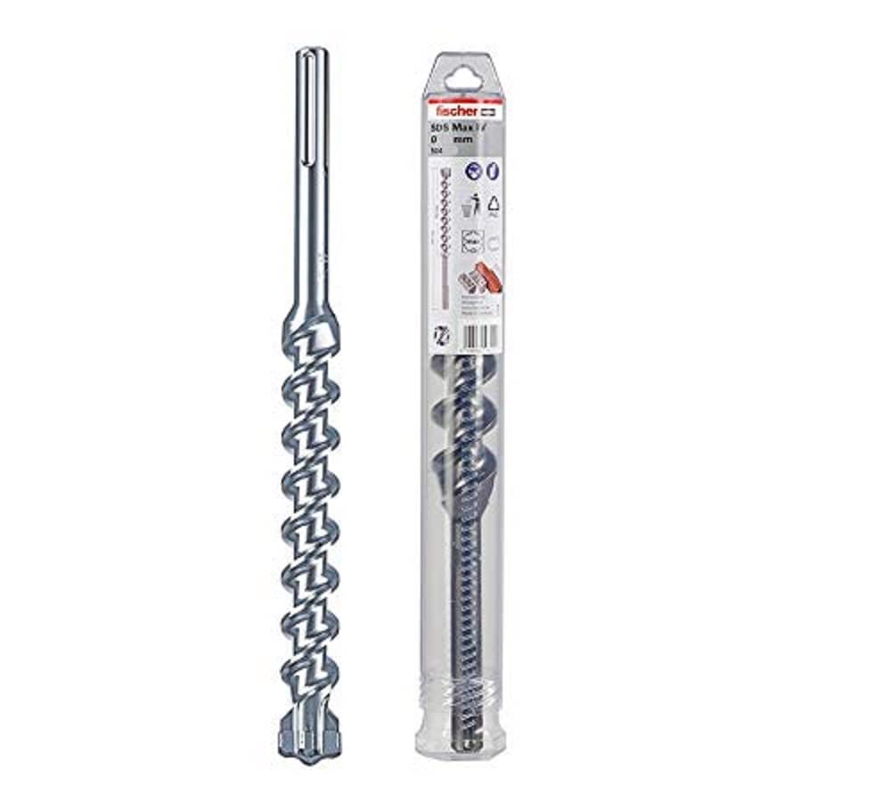 Fischer 512609 SDS Max Drill Bit IV 22/800/920, 504226 - Heavy Duty Masonry Drill Bit for Concrete, Brick & Stone - Perfect for Construction, Renovation & DIY Projects