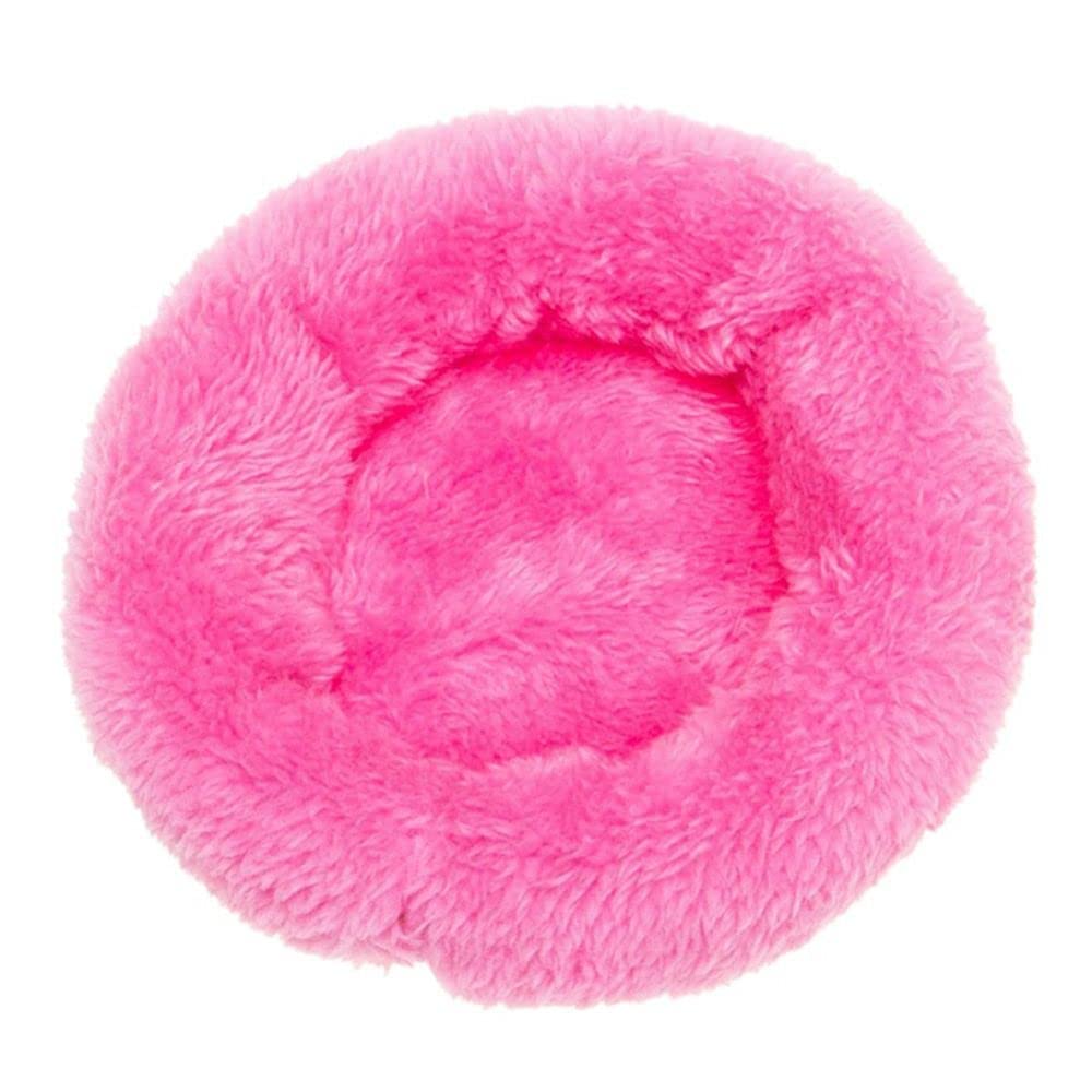Soft Fleece Guinea Pig Bed - Cozy Winter Hamster & Small Animal Sleeping Mat - Mini Pet Bed for Hamsters, Rats & Guinea Pigs (Small, Red) - Perfect for Cage, Playpen & Travel Use