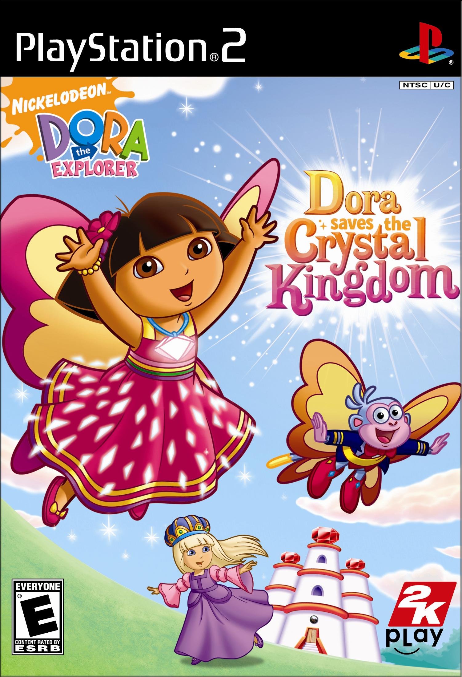 Dora the Explorer: Dora Saves the Crystal Kingdom - PlayStation 2 Game | Adventure Video Game for Kids | Perfect for Family Game Night & Children's Birthday Gifts