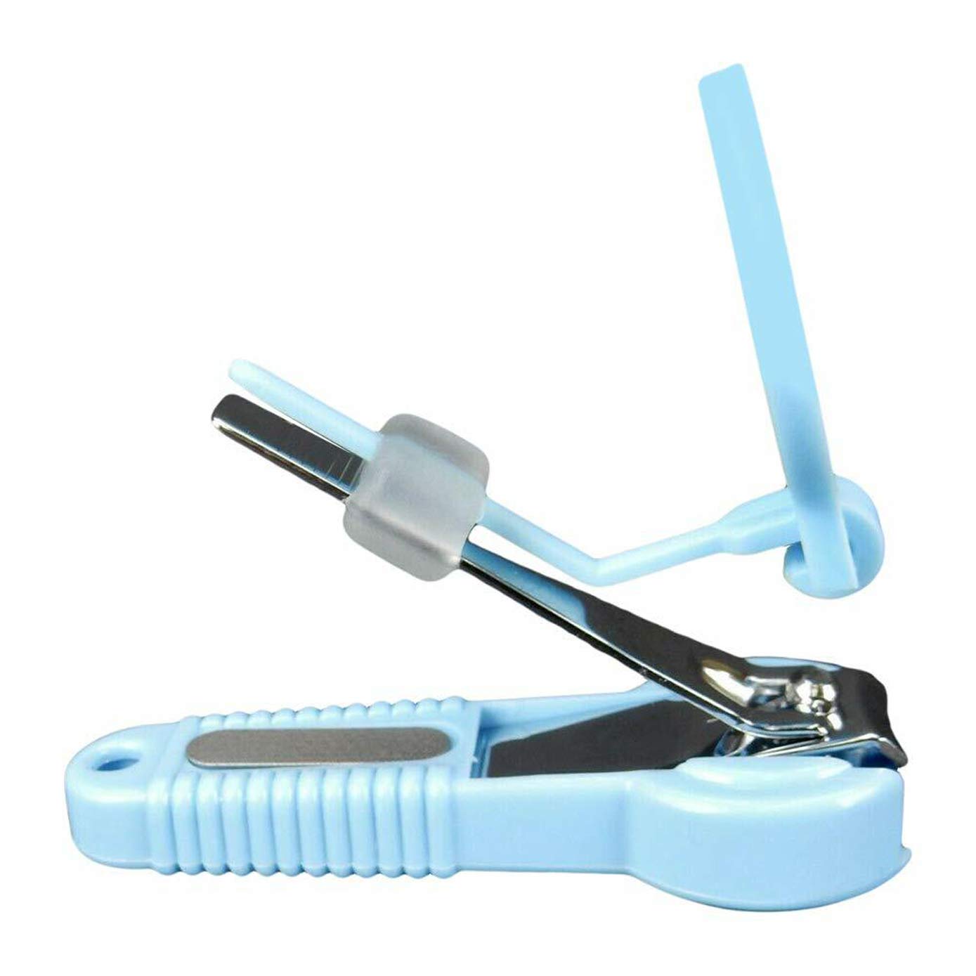 ARURA Stainless Steel Magnifying Glass Nail Clipper - Precision Nail Cutter with Built-in Magnifier for Elderly & Low Vision Users - Perfect for Home, Travel, and Salon Use