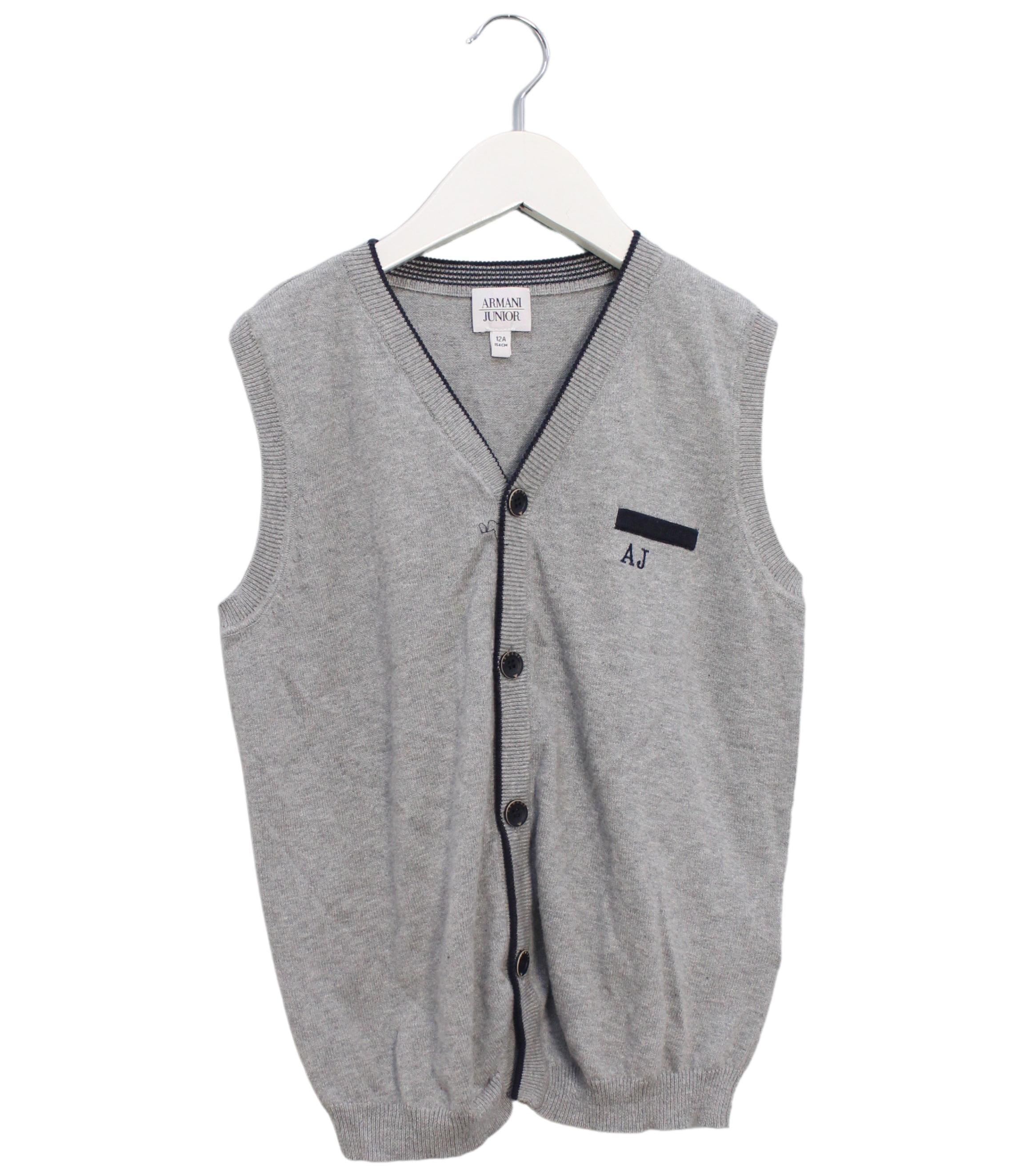 Armani Men's Knit Sweater Vest for Boys Age 12 - Warm & Stylish Layering Piece for School, Casual Outfits & Winter Fashion