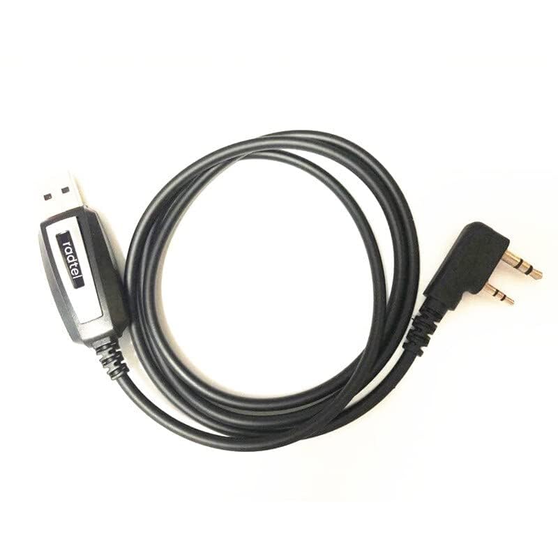 Radtel USB Programming Cable for RT-490 RT-470 RT-470X UV-K5 RT-590 RT12 RT-890 RT-860 RT-493 UV9D RT-900 RT-4D Walkie Talkies - Firmware Update & Channel Programming for Amateur Radio, Emergency Communication & Outdoor Activities