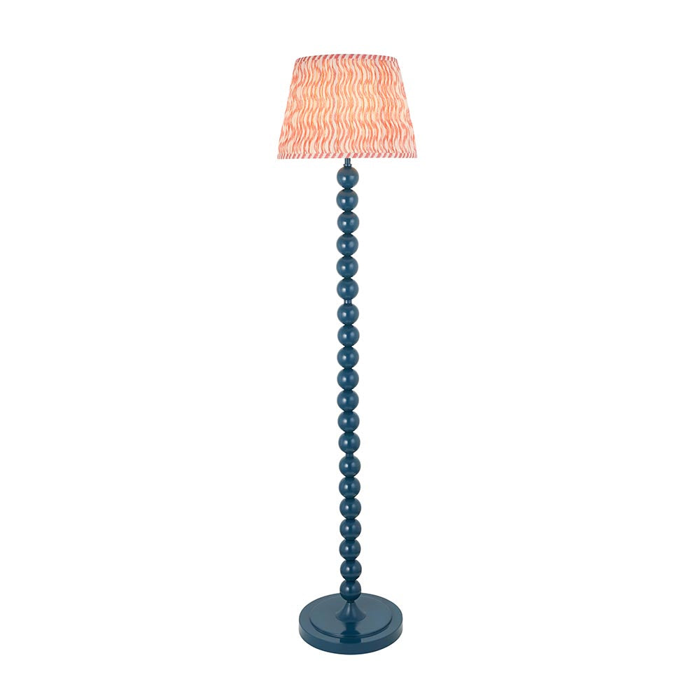 Auralis Ripple Floor Lamp with E27 Socket - Modern LED Standing Light for Living Room, Bedroom & Office - Adjustable Height in Multiple Finishes (Black, White, Bronze) - Perfect for Ambient Lighting & Home Decor