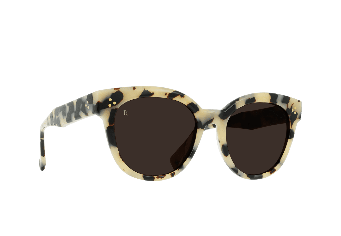 NIKOL Ivory Tortoise & Carob 52mm Sunglasses - Polarized UV Protection for Men & Women - Perfect for Driving, Beach, and Outdoor Activities