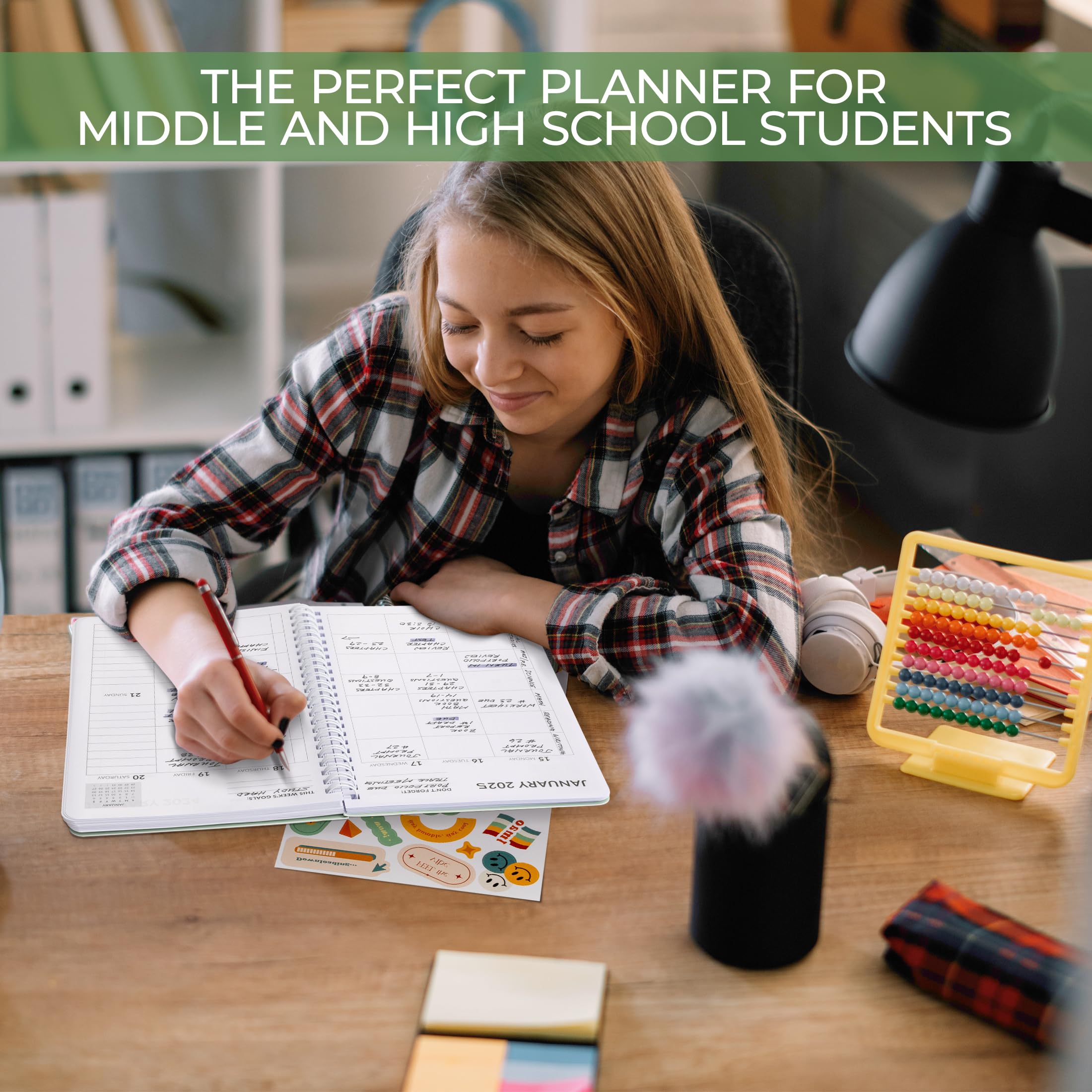 2025 Academic Planner for Students - 8.5