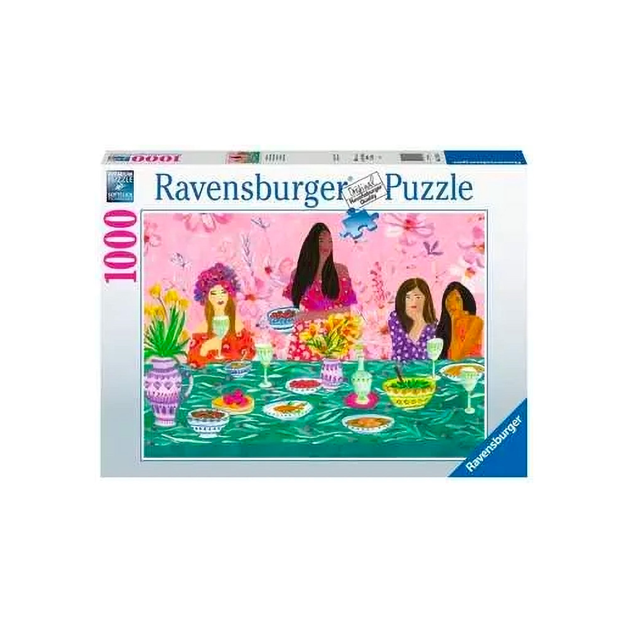 1,000 Piece Jigsaw Puzzle - Ladies' Brunch Theme | Fun Group Activity for Women's Gatherings, Parties & Relaxation | Perfect Gift for Puzzle Lovers