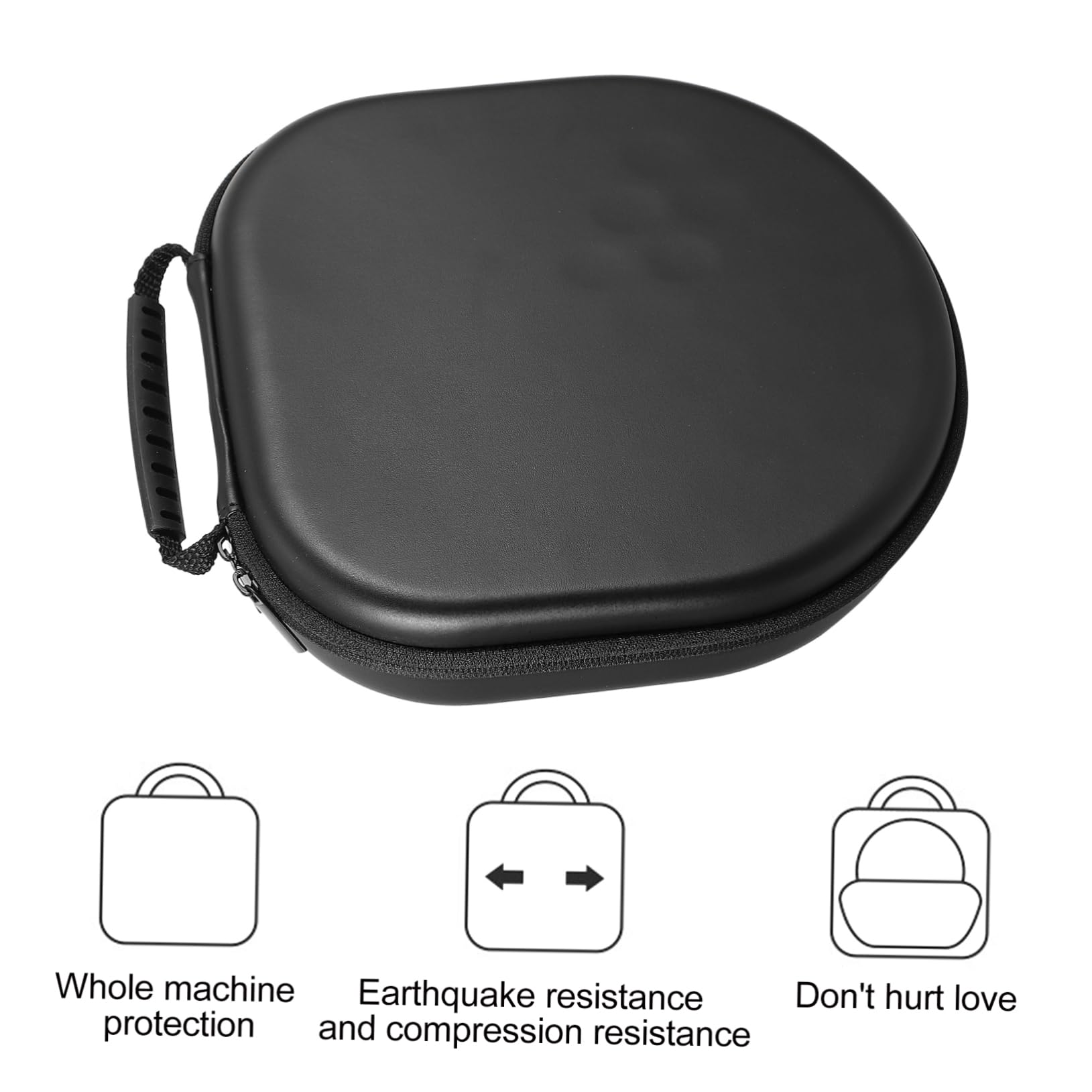 Artibetter 5-Pack Durable Headphone Case - Waterproof Earphone Storage Bag with Zipper, Travel Organizer for AirPods, Earbuds & Headphones - Perfect for Travel, Gym & Daily Use