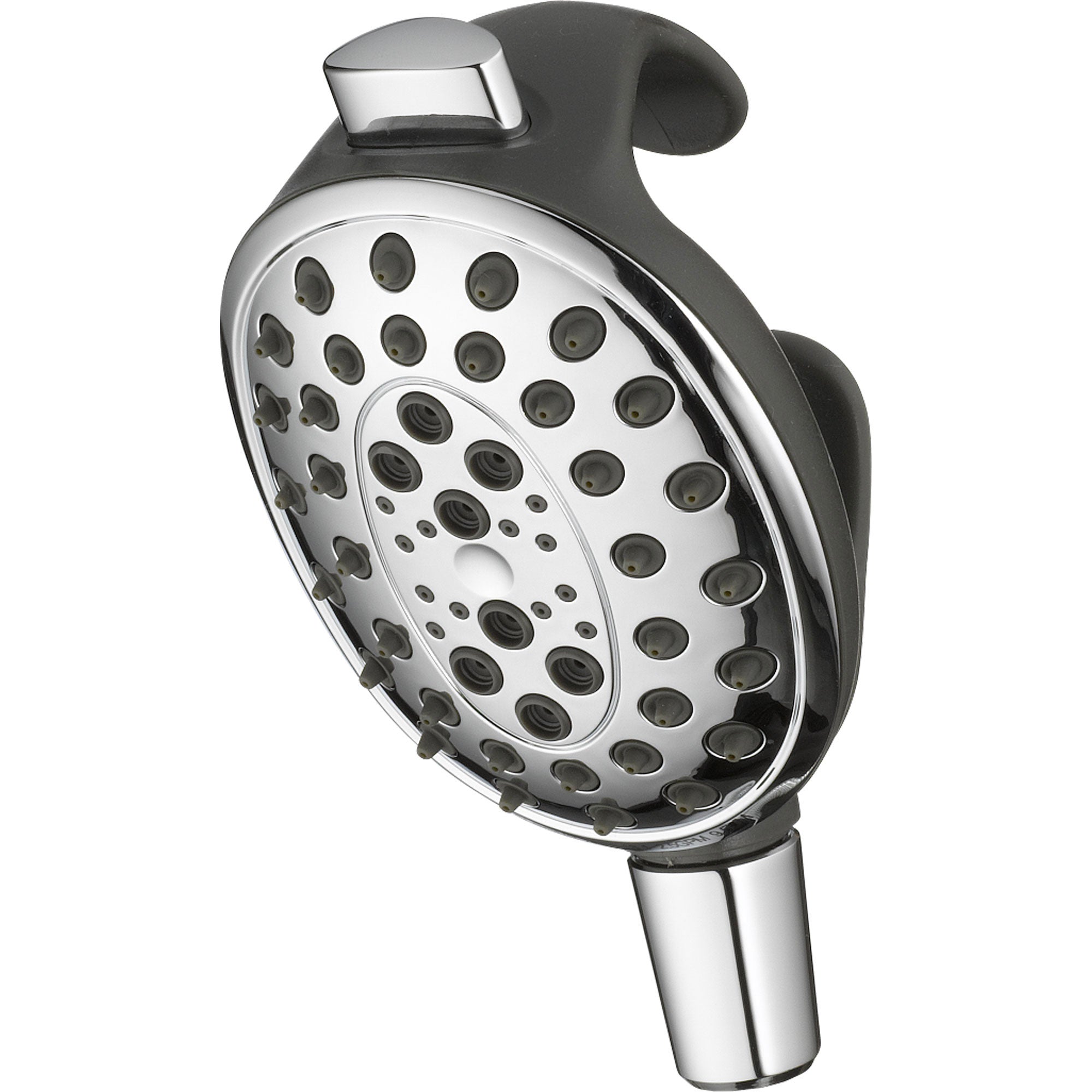 Delta 4-Spray Palm Grip Chrome Handheld Shower Head with 5 Settings - 561263 - Perfect for Bathroom, Spa & Relaxation at Home