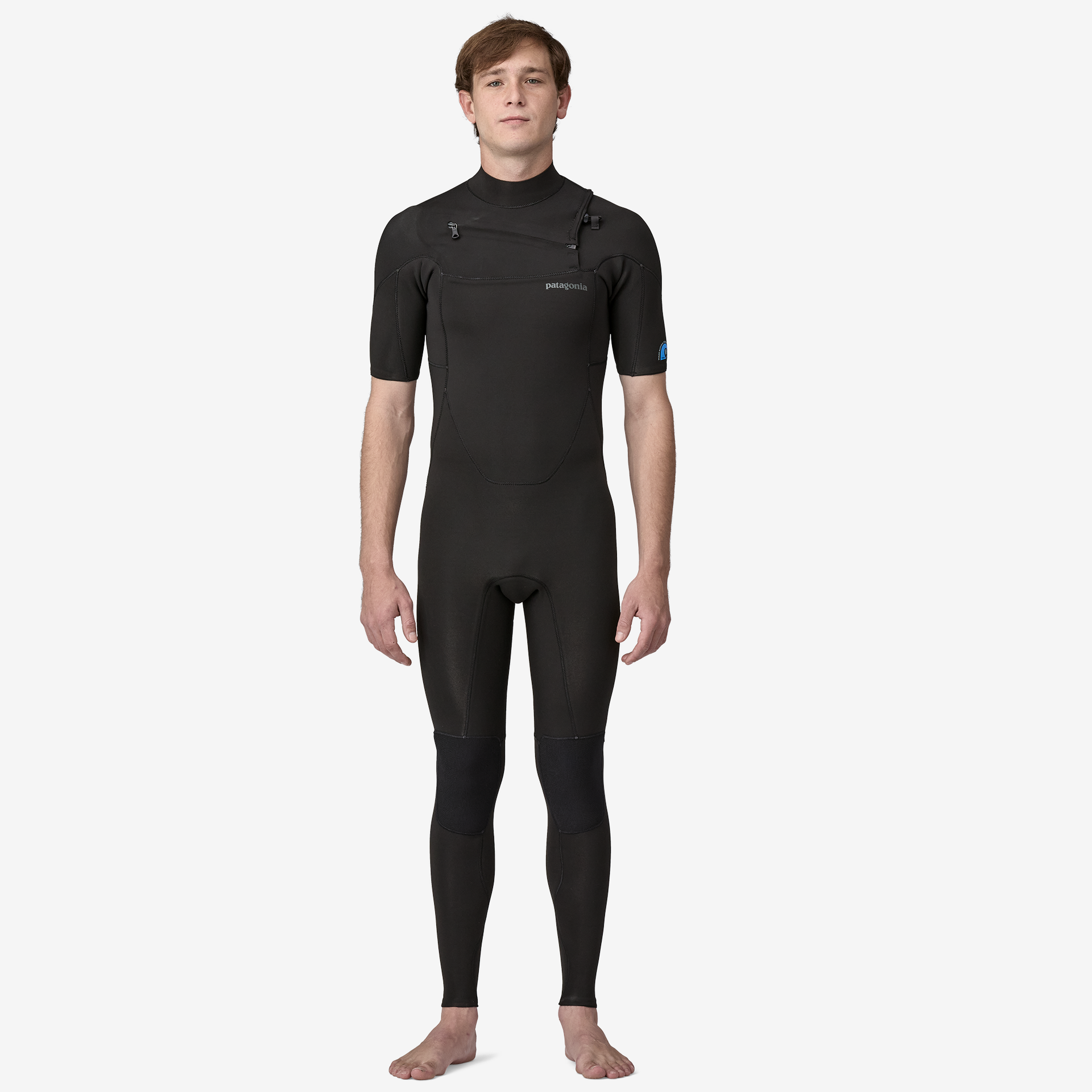 Yulex® Regulator® Lite Men's Front Zip Short Sleeve Wetsuit - Perfect for Surfing, Diving & Water Sports