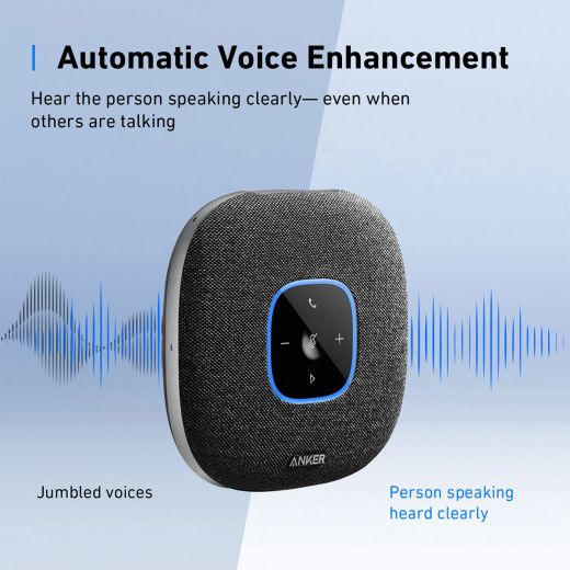 Anker PowerConf S3 Bluetooth Conference Speaker with Noise Reduction - Ideal for Business Meetings, Online Classes & Remote Work
