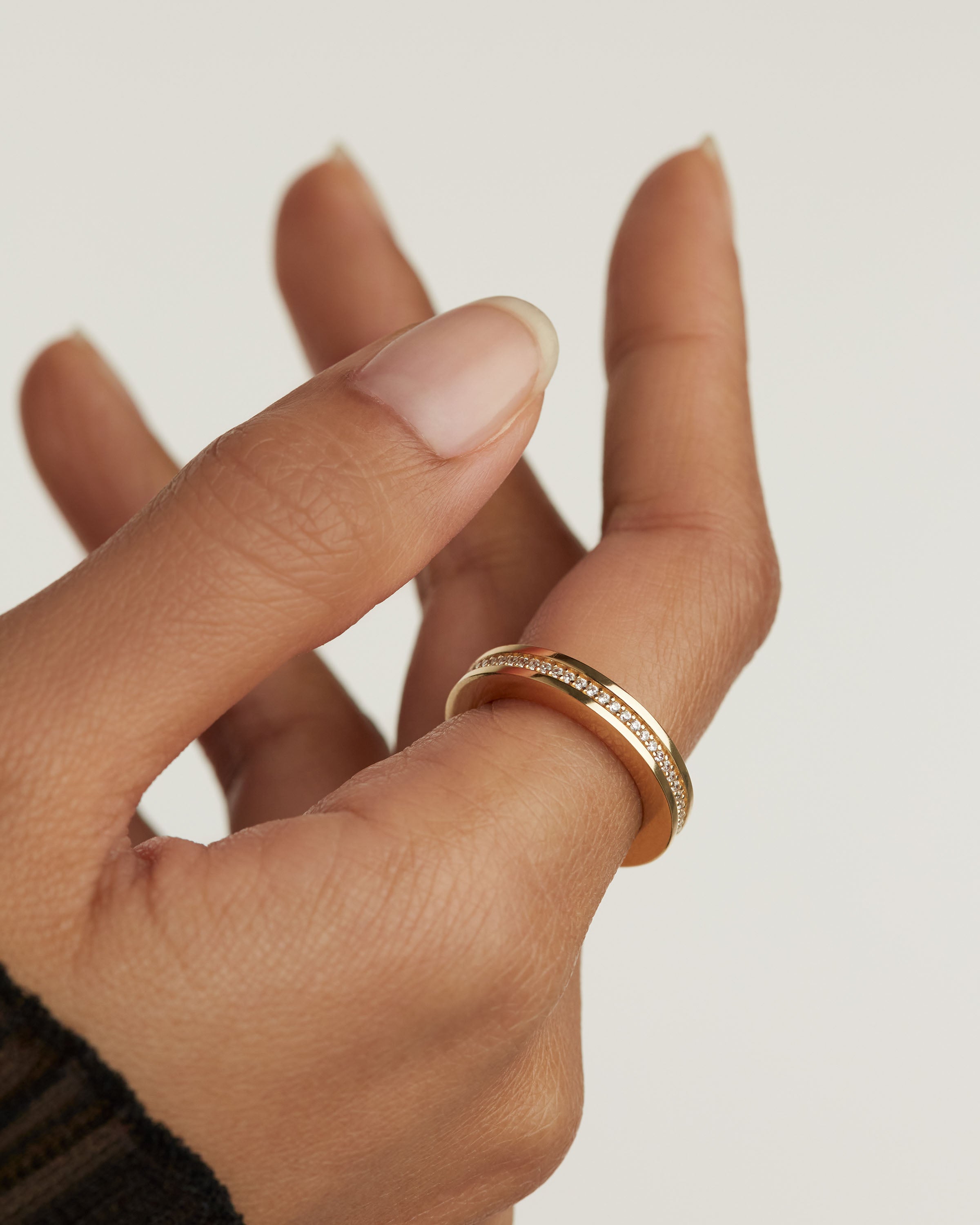 Infinity Gold Ring for Women - 14K Solid Gold Eternal Love Ring, Elegant Wedding Band & Anniversary Gift for Her - Perfect for Engagements, Proposals & Romantic Occasions