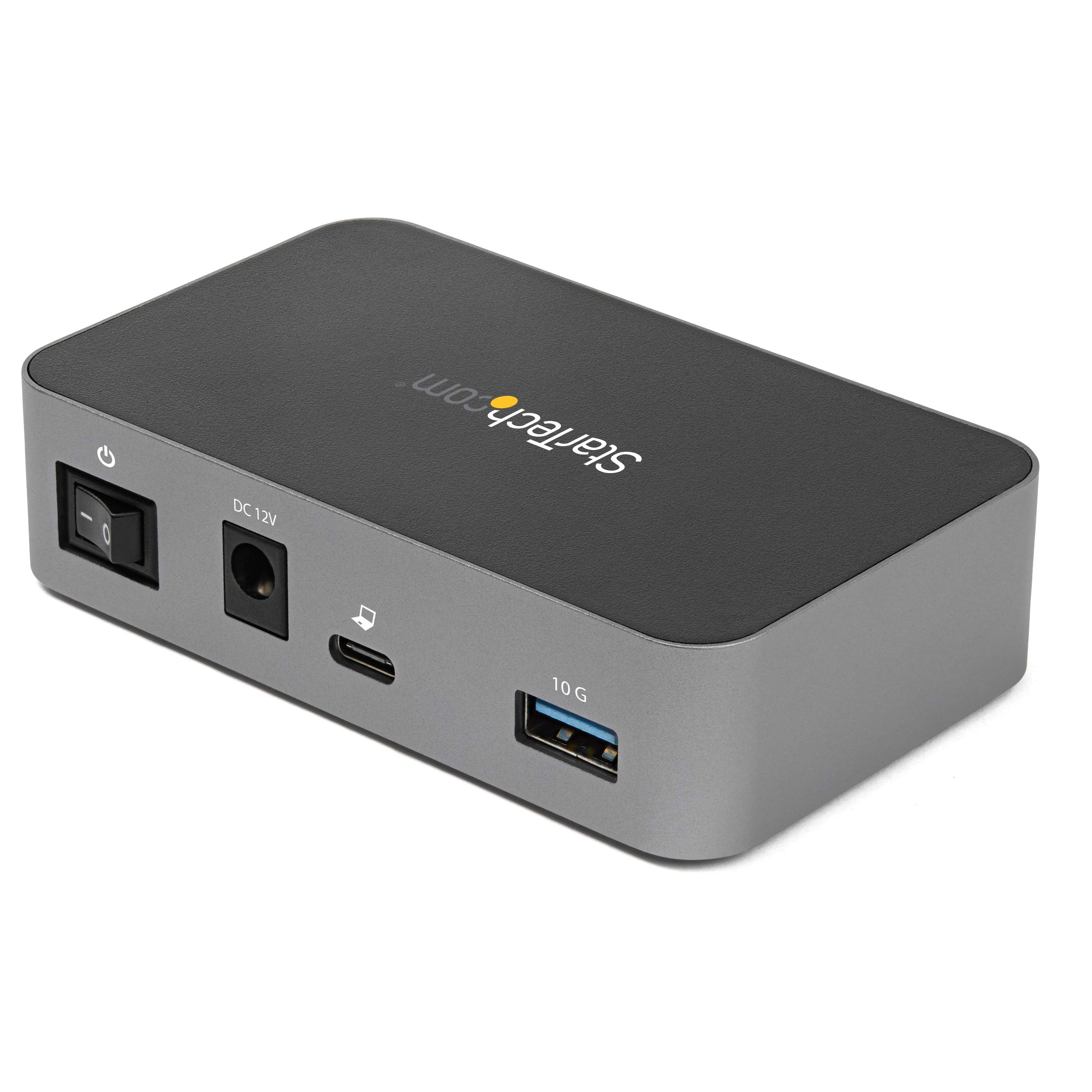StarTech.com 4-Port USB C Hub with 3 USB-A & 1 USB-C Ports - 10Gbps USB 3.1 Gen 2 High Speed Data Transfer - Includes Universal Power Adapter - Perfect for Laptop, Desktop & Workspace Connectivity (HB31C3A1CS)