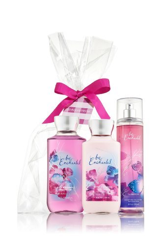 Bath and Body Works 'Be Enchanted' Gift Set - 8oz Body Lotion, Shower Gel & Fragrance Mist | Luxurious Fragrance Trio for Women, Perfect for Gifts, Self-Care & Special Occasions