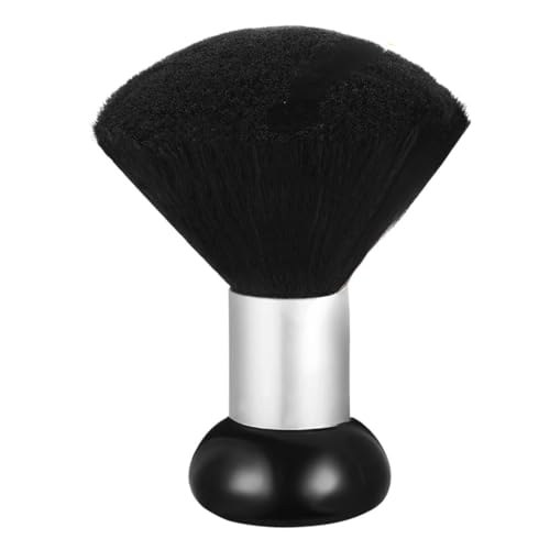 Beauté Secrets Professional Barber Neck Hair Duster Brush - Soft Bristle Hair Cutting & Cleaning Brush for Face, Neckline & Ears - Perfect for Salon, Home Haircuts & Grooming