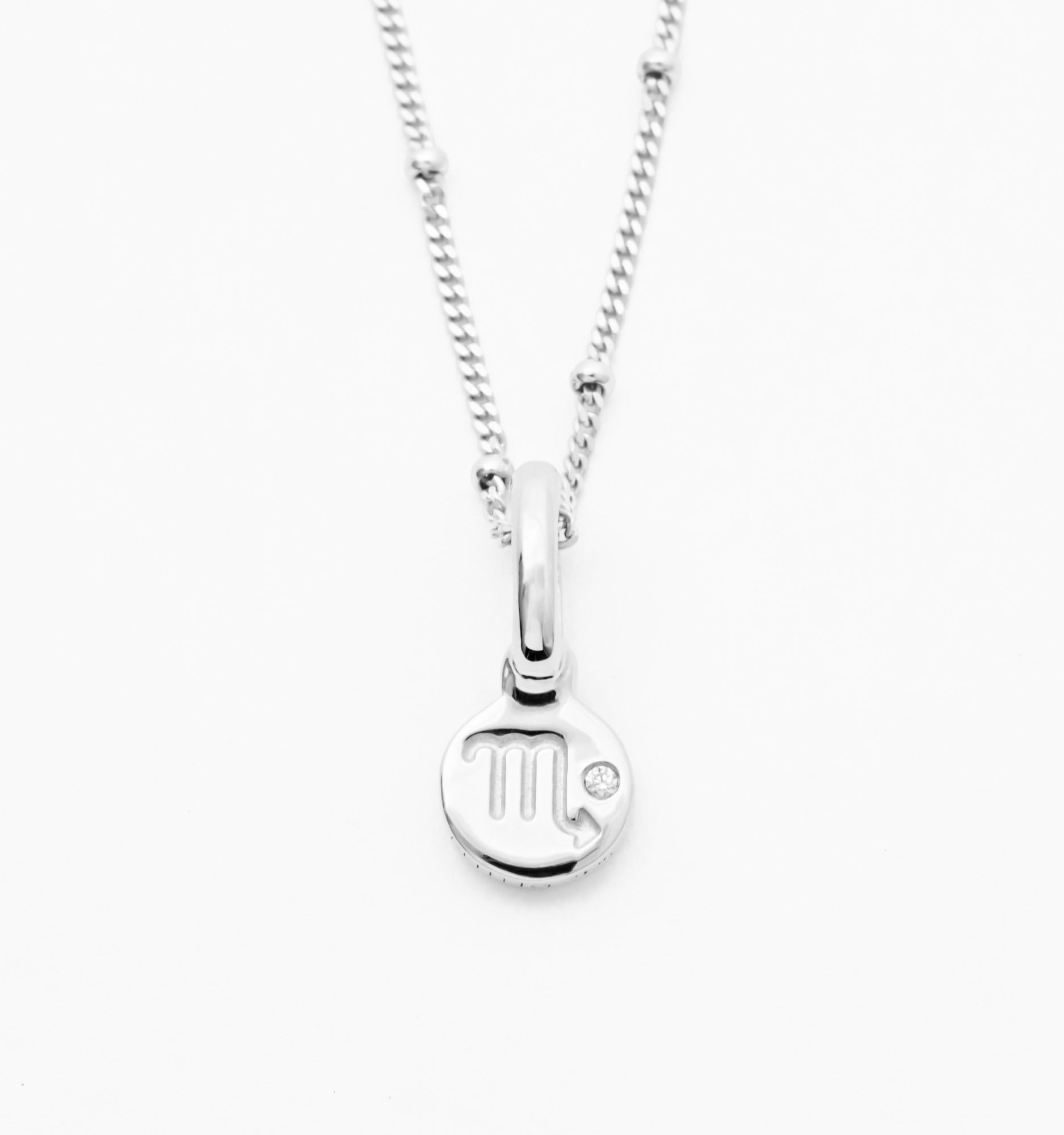 Scorpio Zodiac Necklace for Women - Sterling Silver Constellation Pendant - Perfect Gift for Birthday, Anniversary & Everyday Wear