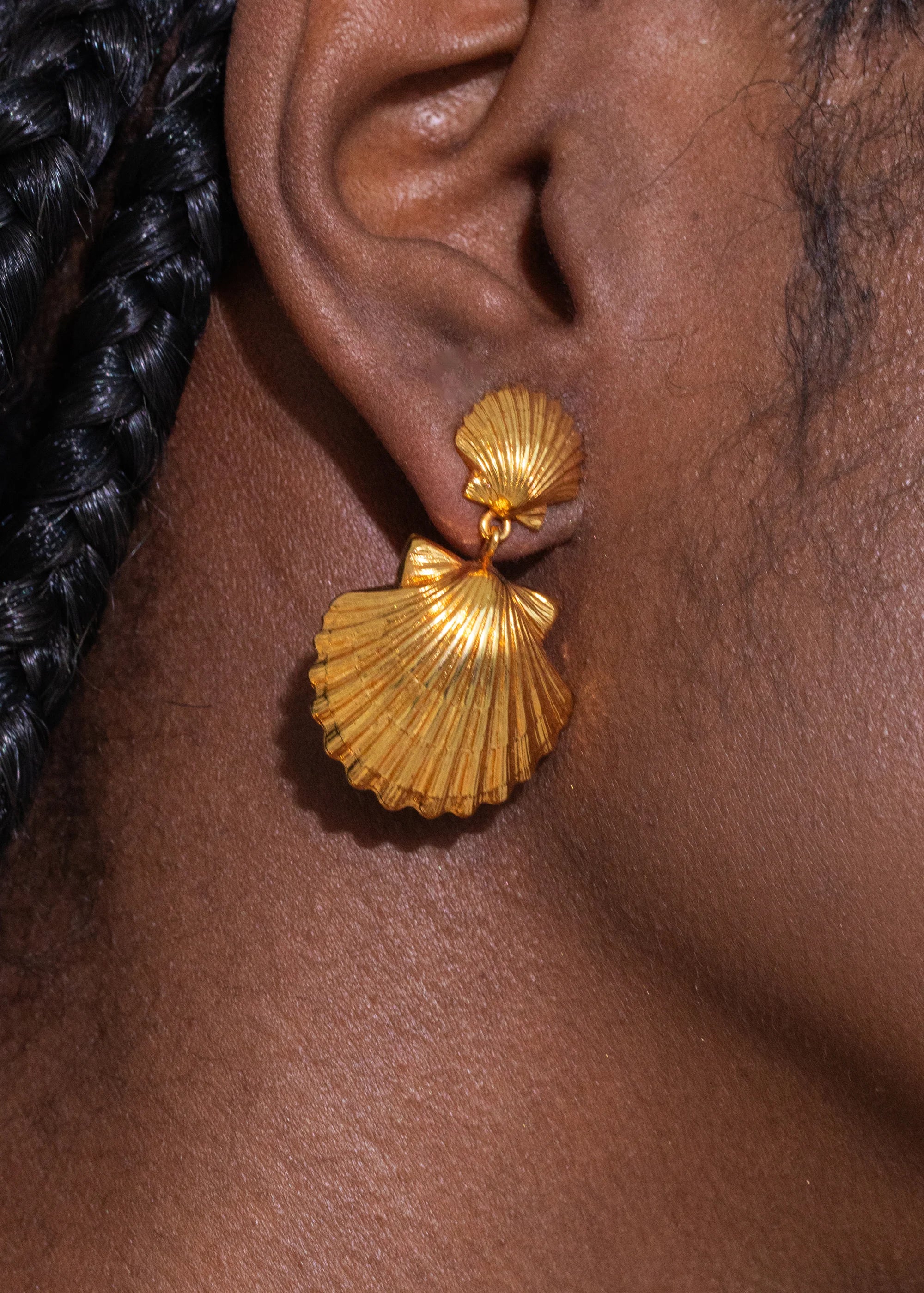 Elegant Caspian Gold Earrings for Women - Perfect for Parties, Weddings & Everyday Wear