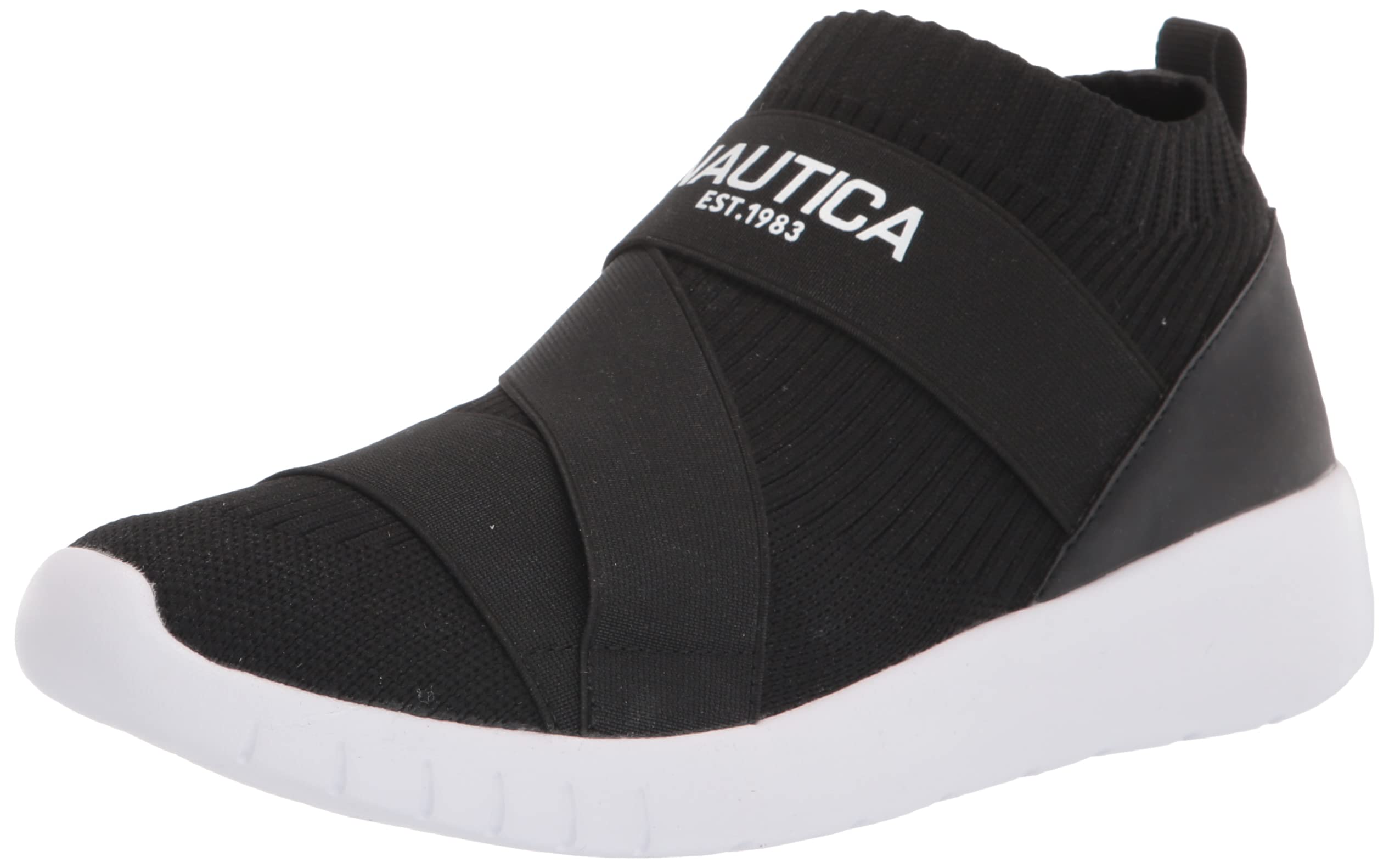 Nautica Women's Slip-On Sneakers - Comfortable Running Shoes for Jogging, Walking & Casual Wear | Lightweight & Breathable Fashion Sneakers for Everyday Use