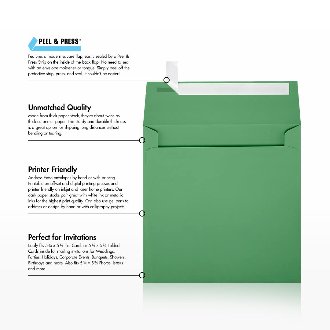 Premium LUXPaper Square Invitation Envelopes 6