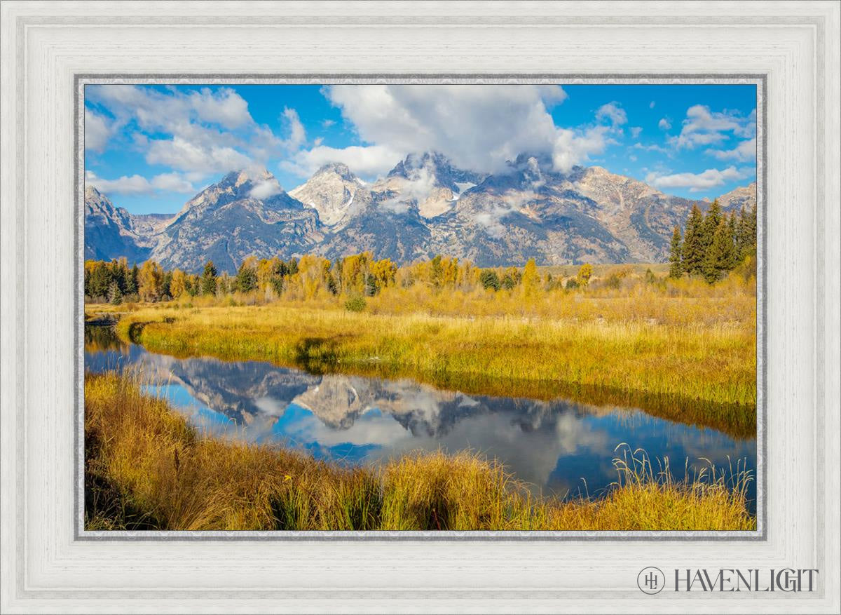 Autumn Splendor By Julie Kerr - Stunning Fall Landscape Art Print for Home & Office Decor | Perfect for Living Room, Bedroom Wall Art & Seasonal Gift