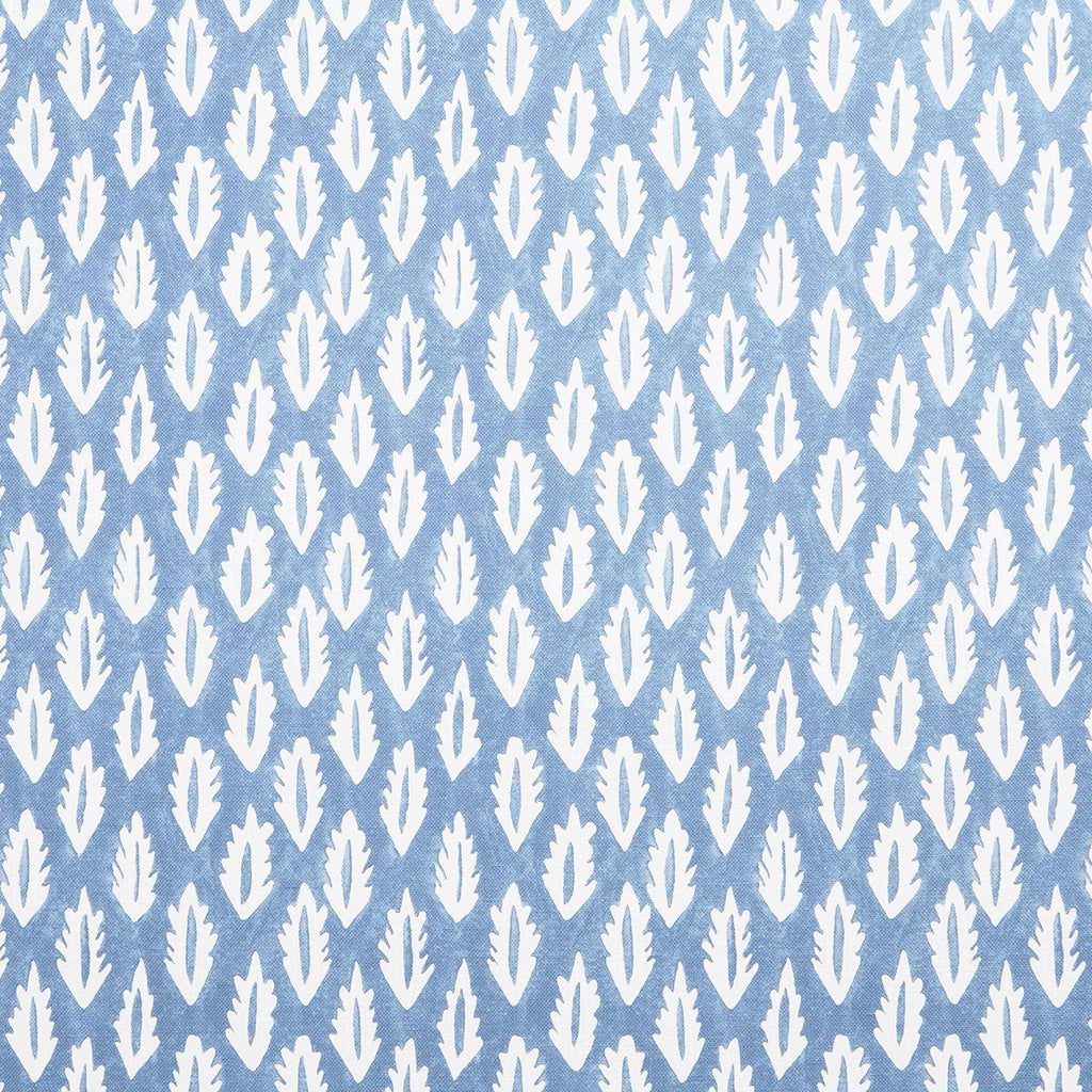 Blue Forest Printed Linen Cotton Fabric Sample - Perfect for DIY Crafts, Home Decor & Upholstery Projects