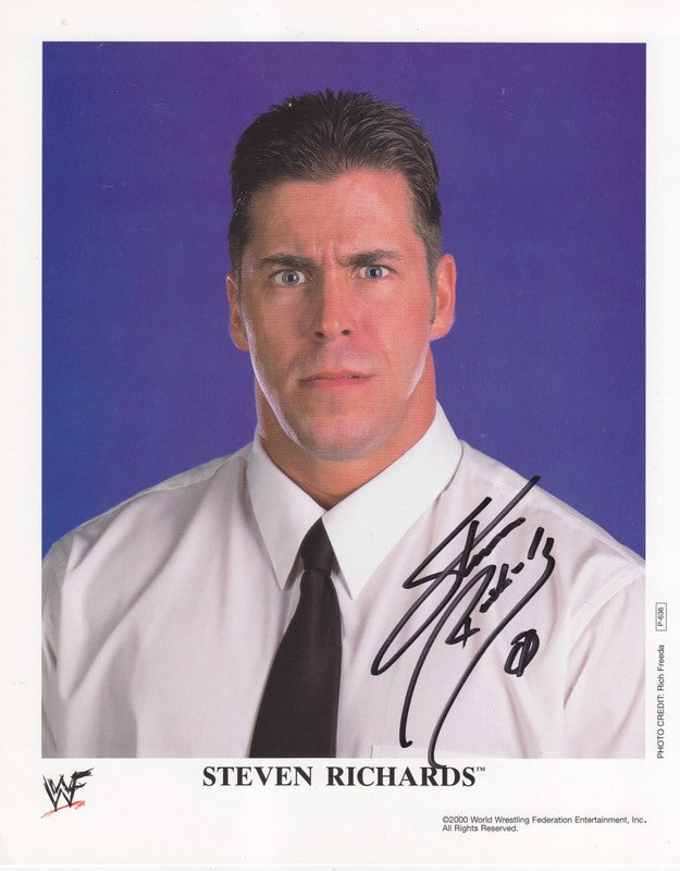 2000 Steven Richards P636 Autographed Color Poster - Limited Edition Collectible for Racing Fans, Home & Office Decor