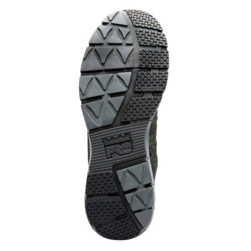 Timberland PRO Radius SD+ Men's Athletic Composite Toe Work Shoes - Safety Toe, Slip Resistant, Comfortable for Construction & Warehouse Work - Black (TB0A2A55001)
