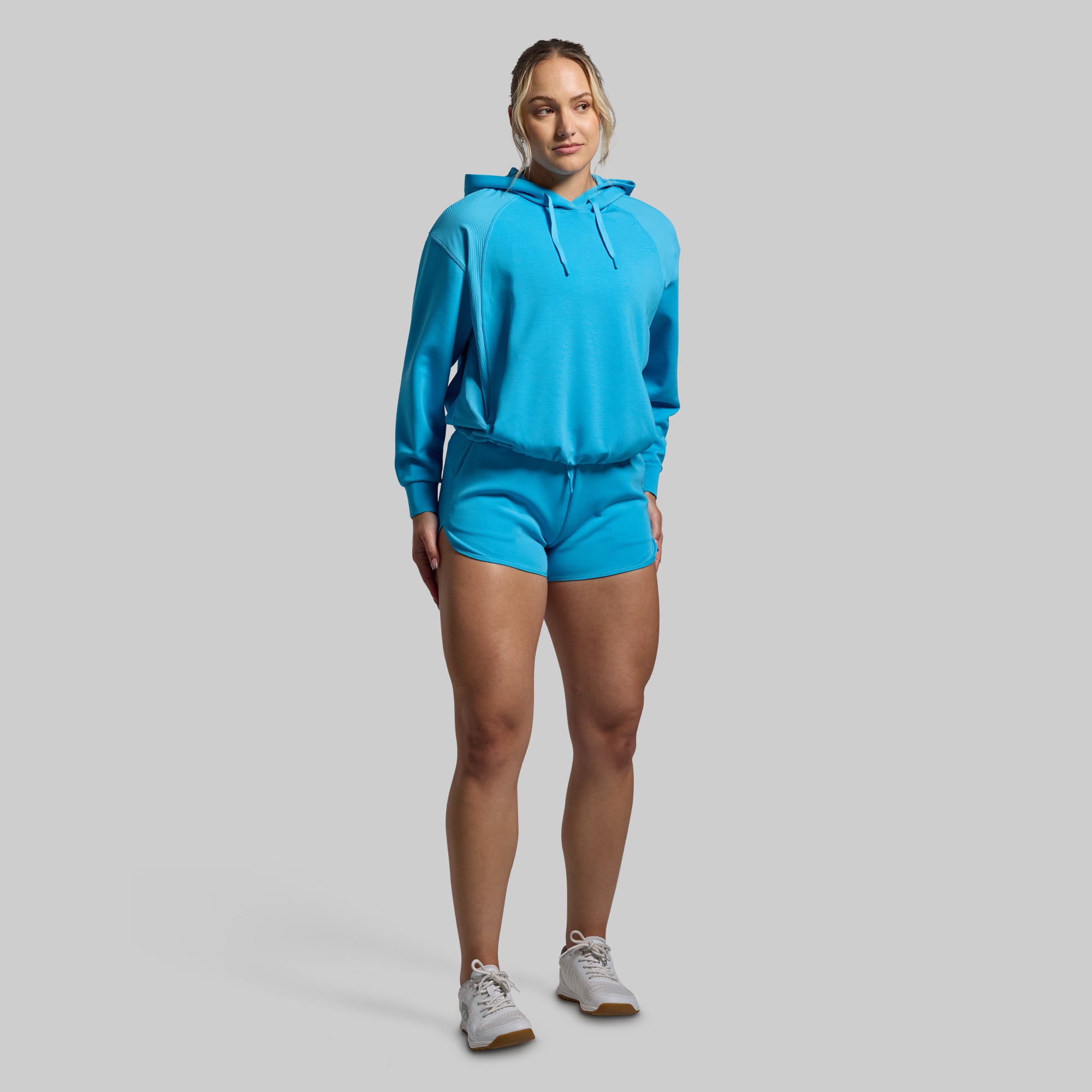 Lounge Lux Hoodie (Aquarius) - Cozy Fleece Pullover for Women & Men - Perfect for Relaxing at Home, Yoga, and Casual Outings
