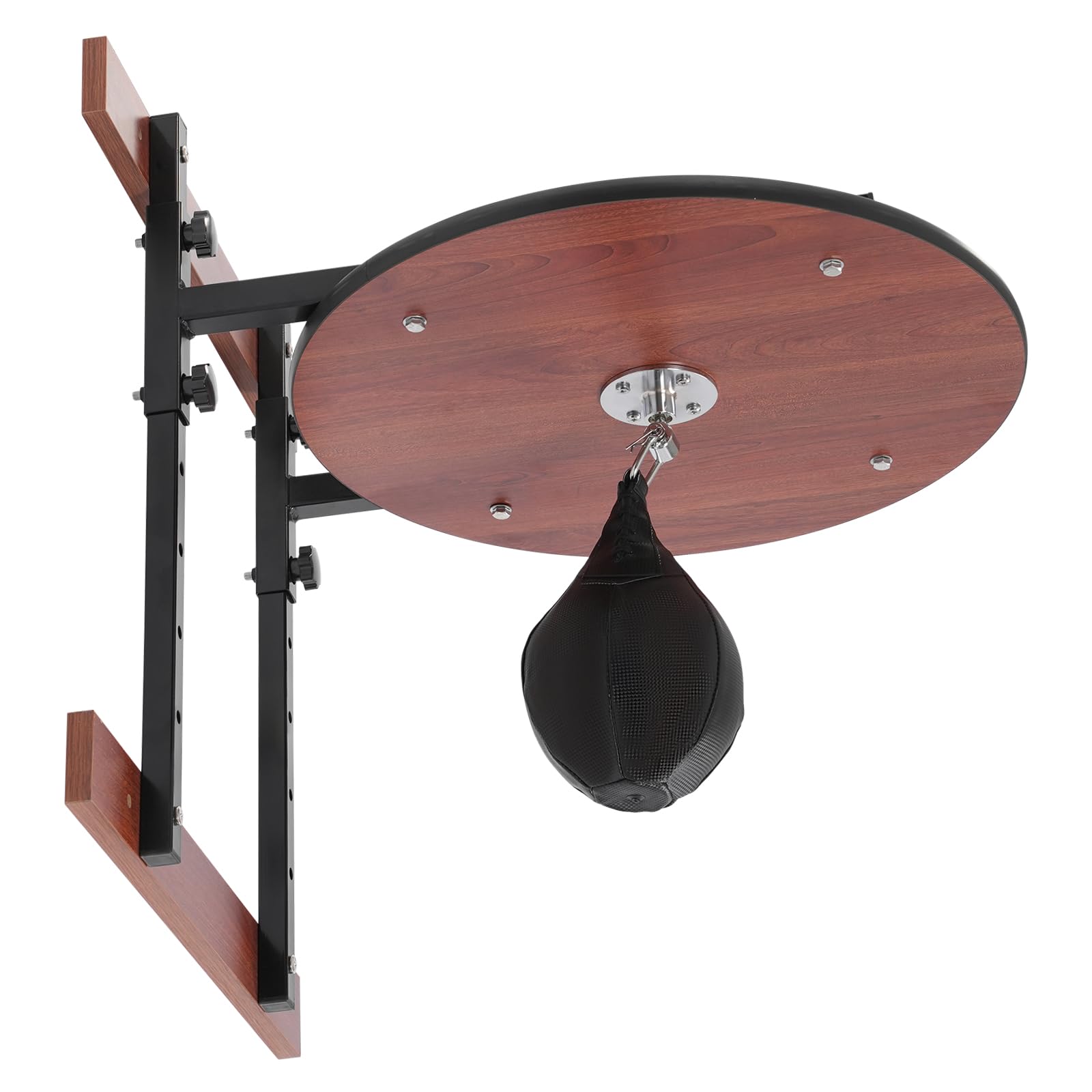Adjustable Height Speed Bag Platform Kit - 360° Rotatable Wall Mounted Boxing Training Equipment for Home Gym & Boxing Practice | Perfect for Boxing Training, Cardio Workout & Martial Arts Practice