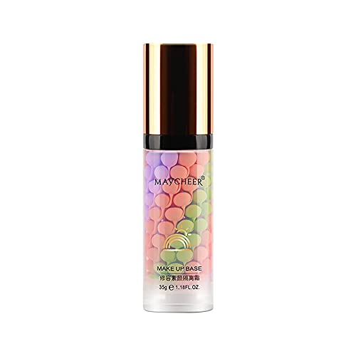 Tri-Color Base Makeup Primer | Pre-Makeup Face Wipes for Acne-Prone Skin | Pre-Milk Moisturizing Formula | Perfect for Daily Skincare & Makeup Prep