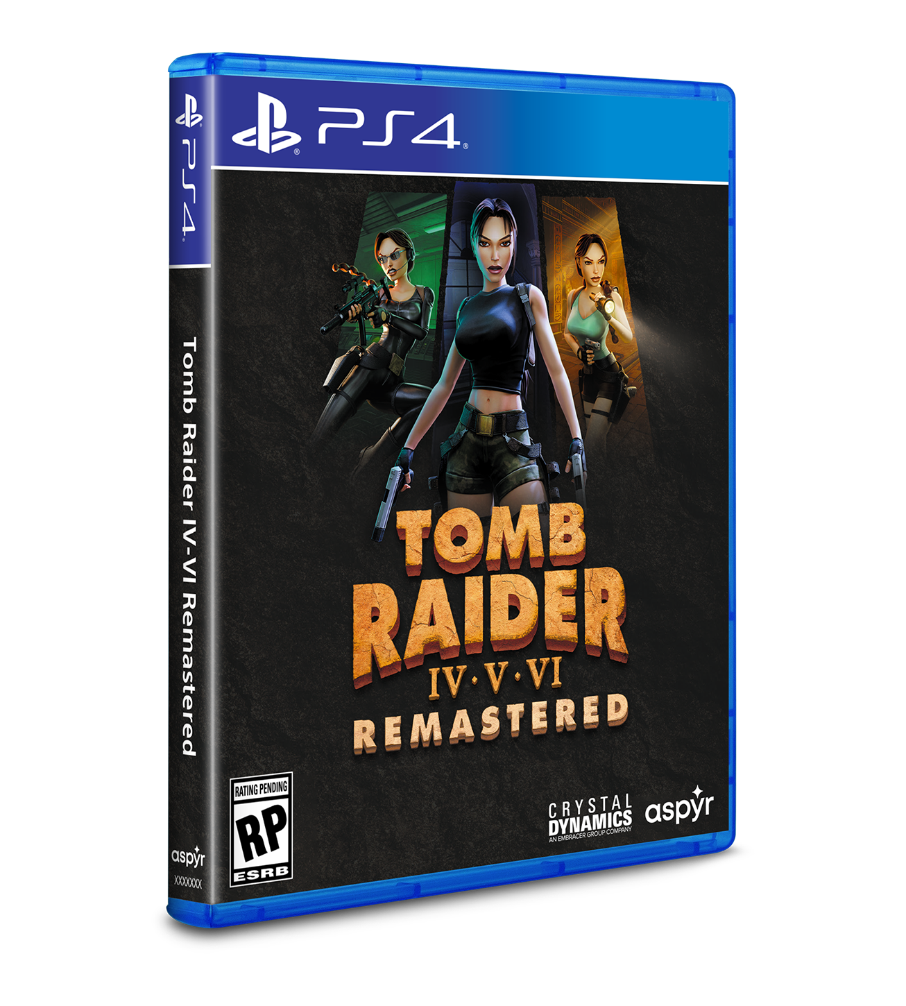 Tomb Raider IV VI Remastered Standard Edition - Nintendo Switch, PS5, PS4, Xbox Series X|S - Classic Adventure Game for Home Entertainment & Gaming Collection