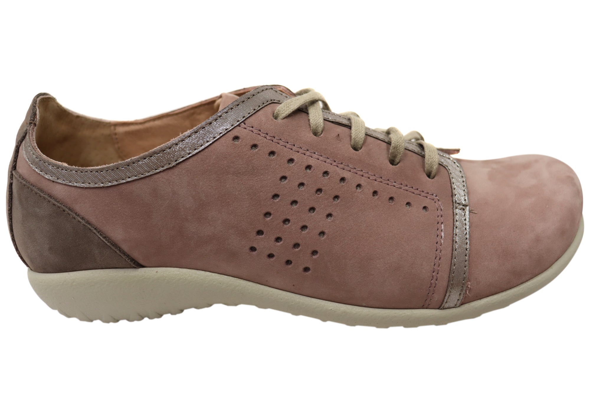 Naot Avena Women's Leather Comfortable Lace-Up Walking Shoes - Perfect for Casual Outings, Work & Travel
