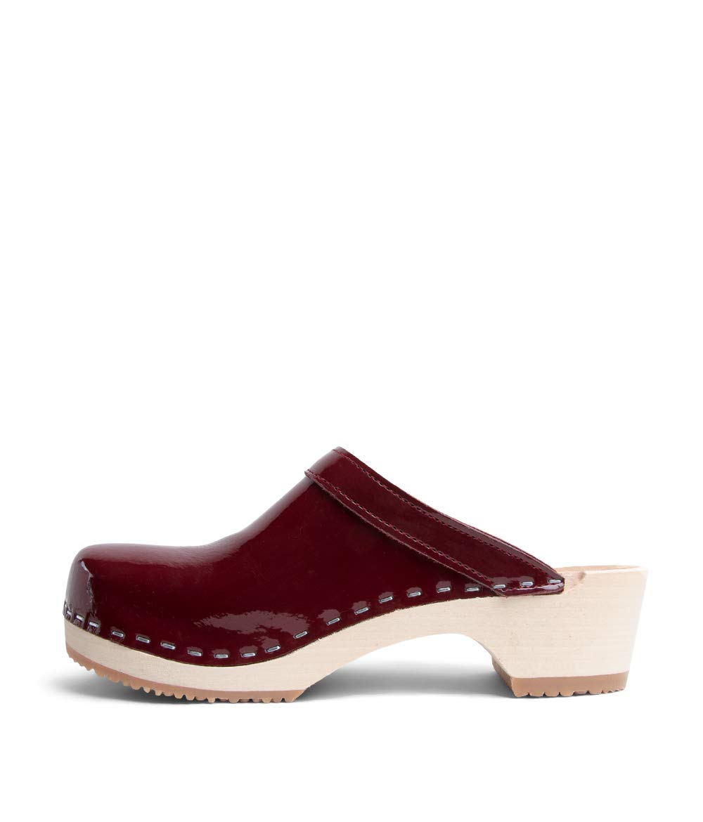 VERKA Women's Wooden Clogs - Swedish Handmade Comfort Shoes for Women | BLOMMA Style | Perfect for Garden, Kitchen & Casual Wear