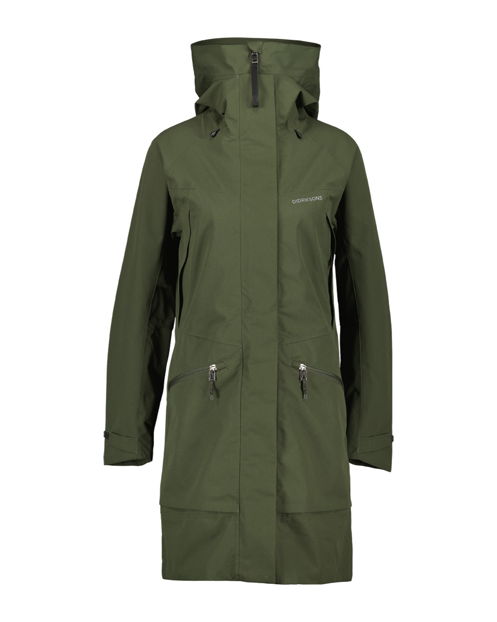 Didriksons Ilma Women's Waterproof Winter Parka Coat - Warm Windproof Hooded Jacket for Outdoor Activities, Skiing & Hiking