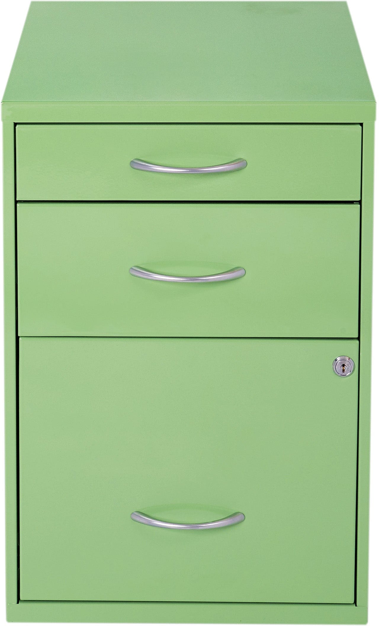 Office Star 22-Piece Colorful Pencil Set with Storage Box & File Cabinet - Perfect for School, Office & Home Organization