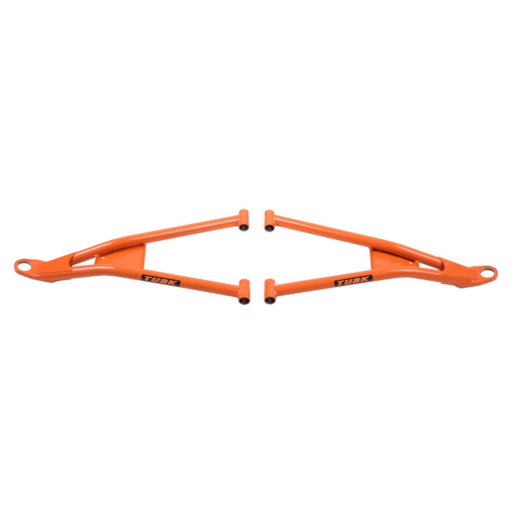 TUSK Mohawk Extreme Duty High Clearance Lower A-Arms - Orange with Bushing Hardware & Ball Joints for Polaris RZR XP 1000 Sport 2022 | Off-Road Racing, Trail Riding & Dune Bashing Accessories