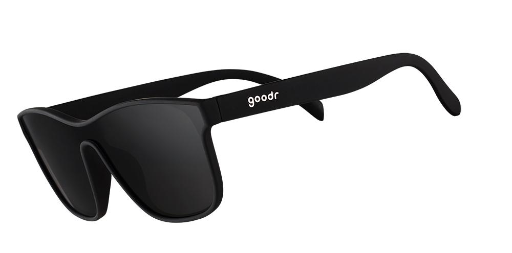Goodr VRG Sunglasses - Polarized UV Protection Sport Sunglasses for Running, Cycling & Outdoor Activities | Lightweight & Stylish Future Is Void Design