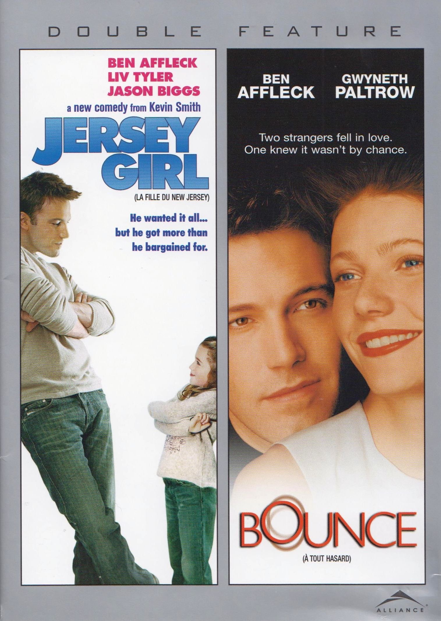 Jersey Girl & Bounce Double Feature DVD - Romantic Comedy Movies with Ben Affleck | Perfect for Movie Nights & Date Nights at Home