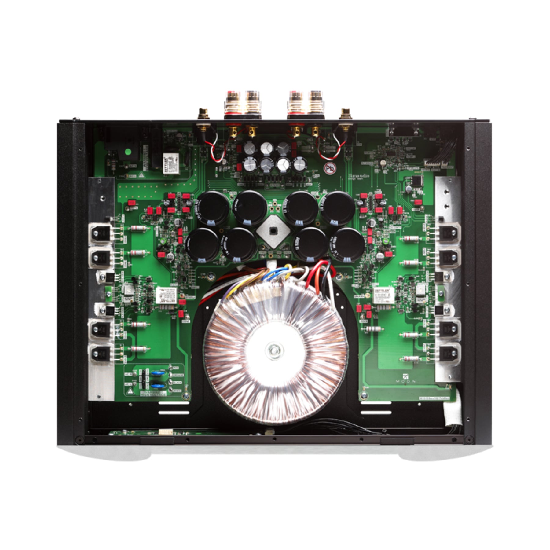 MOON 330A Professional Power Amplifier - High Performance Audio Amplifier for Home Theater, Studio & Live Music | Perfect for DJs, Musicians & Audiophiles