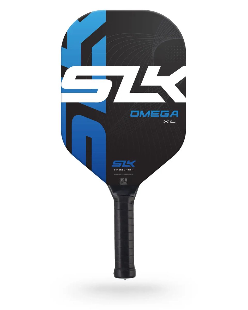 Selkirk SLK Omega XL Pickleball Paddle - Premium Carbon Fiber Paddle for Power, Spin & Control | Ideal for Competitive Play & Outdoor Pickleball Games