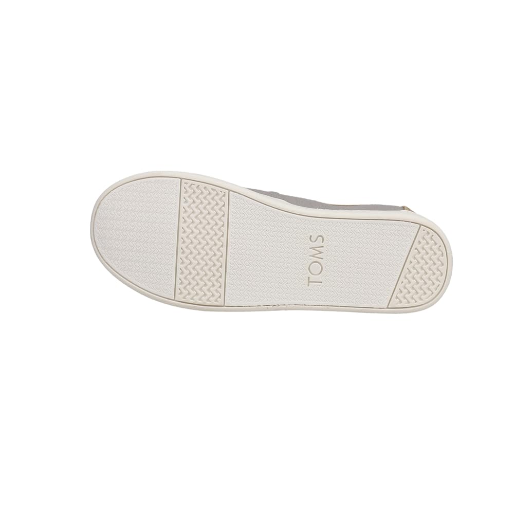 TOMS Toddler Girls Alpargata Slip-On Sneakers - Comfortable Casual Shoes for Toddlers | Perfect for Playtime, Preschool & Everyday Wear
