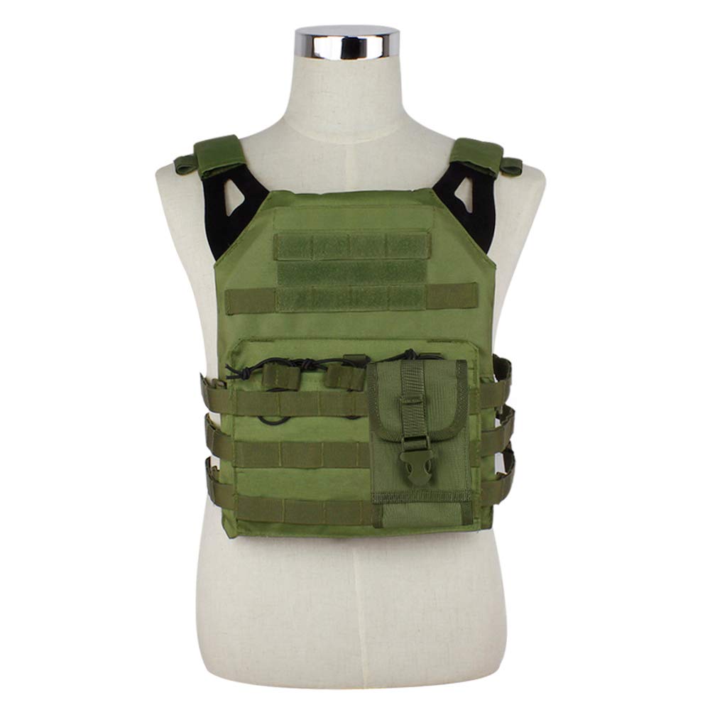 Aoutacc Tactical Molle Phone Pouch - Durable 1000D Nylon Waist Phone Holder Holster Bag for iPhone 6/7/8 Plus & Samsung Galaxy S7/S8 (4.7