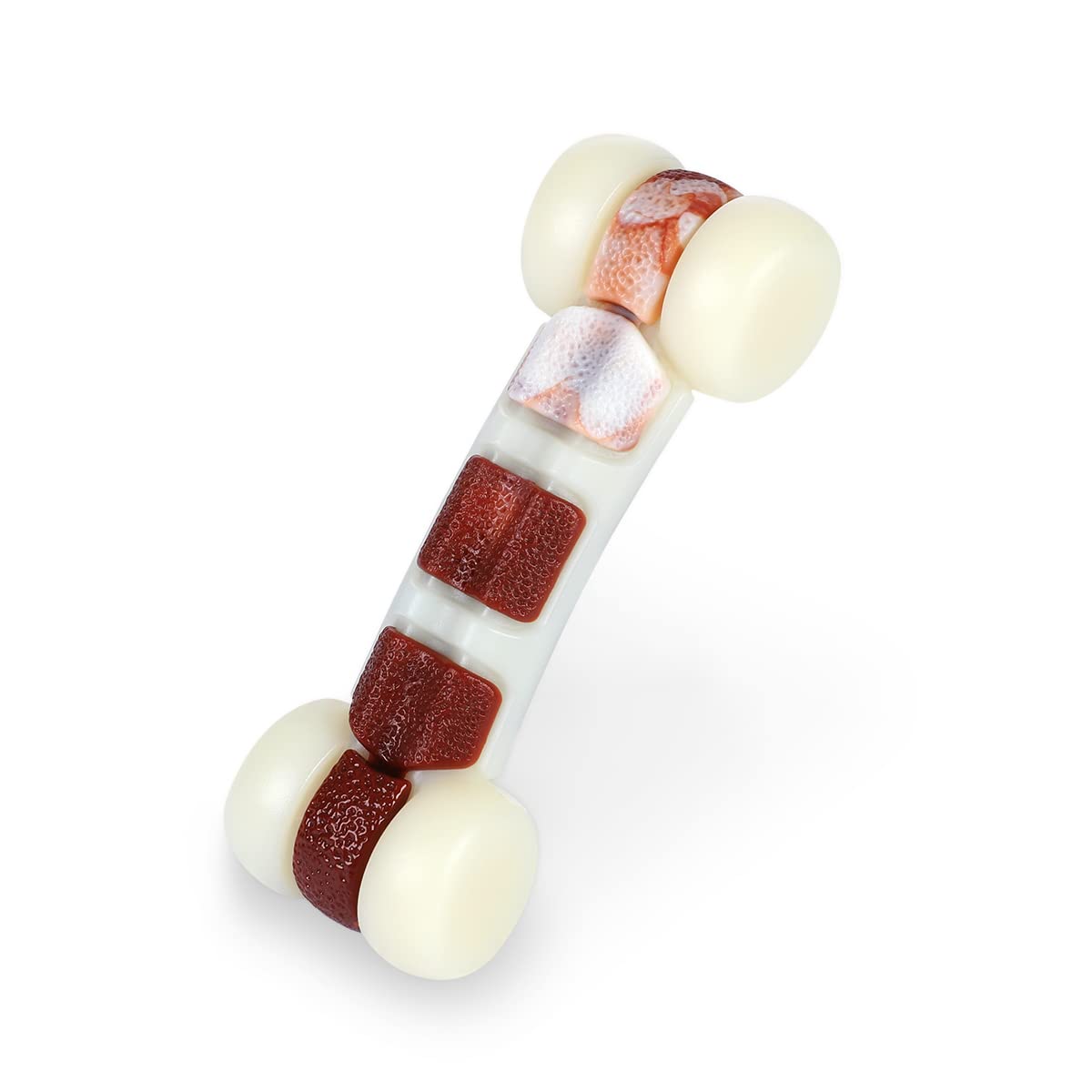 Durable Tikaton Hammerbone Dog Chew Toy for Aggressive Chewers - Beef Flavored Long-Lasting Chew Toy for Large & Medium Dogs - Perfect for Teething, Boredom Relief & Dental Health