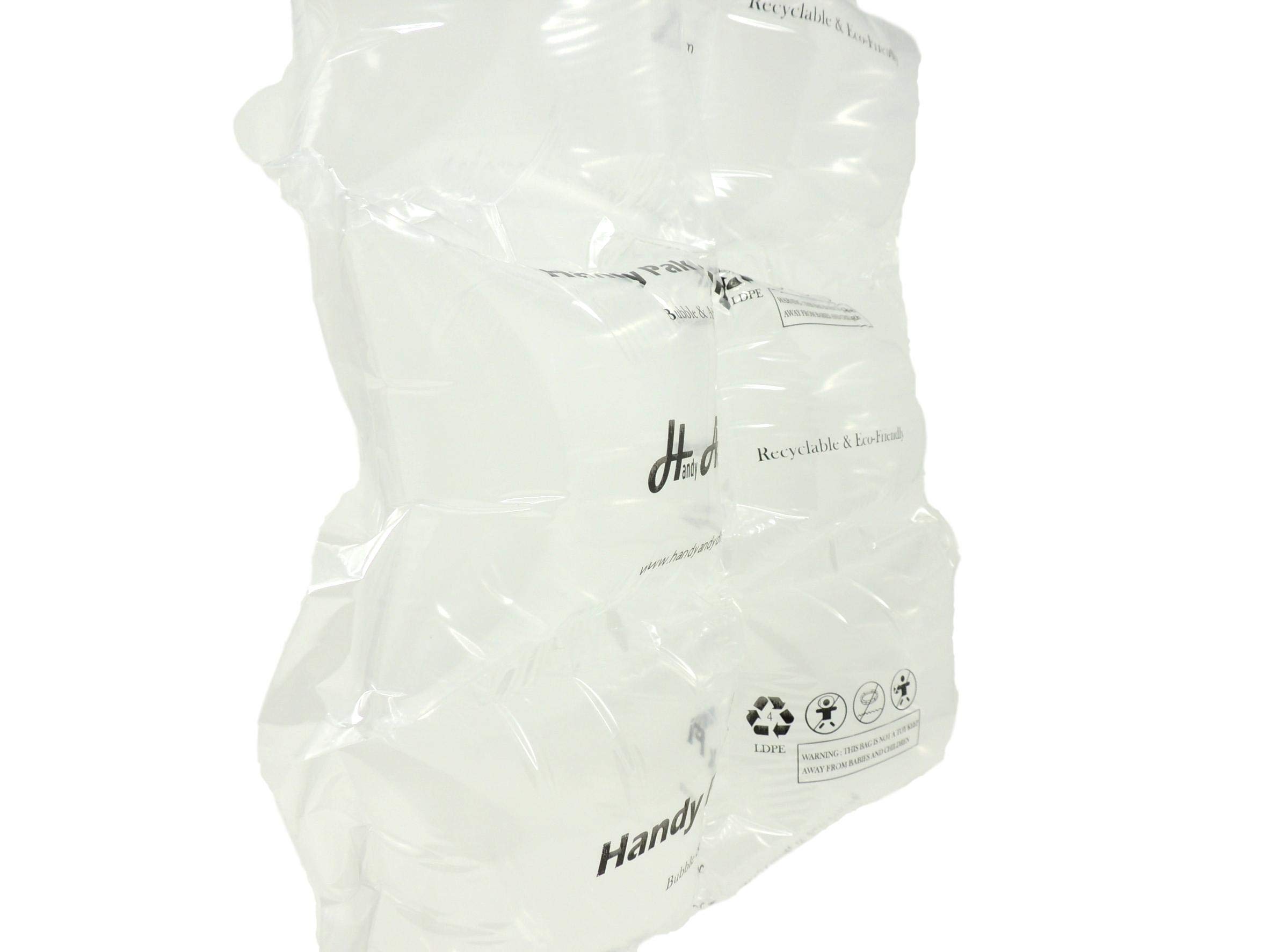 Double Cushion Pillow Cushion Film Roll for Mini Pak'R Machine, Handy Pak Mini & Pro - 984Ft/300M Bubble Wrap for Shipping Protection | Ideal for E-commerce, Fragile Items & Gift Packaging