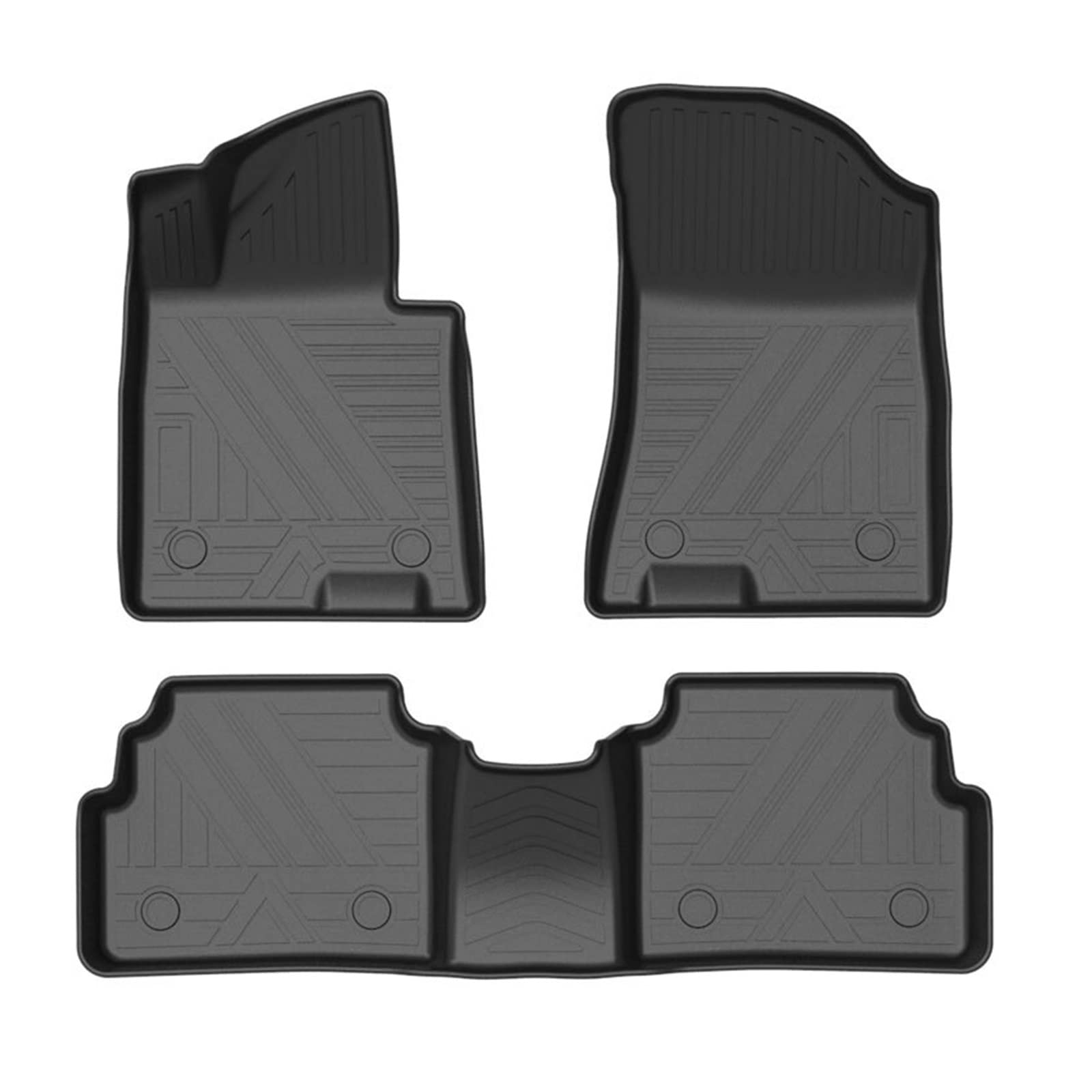 Custom TPE Floor Mats for Hyundai Sonata 2020 - All-Weather Car Mats, Non-Slip Auto Accessories, Perfect Fit Floor Liners for Car Interior Protection - Great for Daily Commute, Road Trips & Winter Driving
