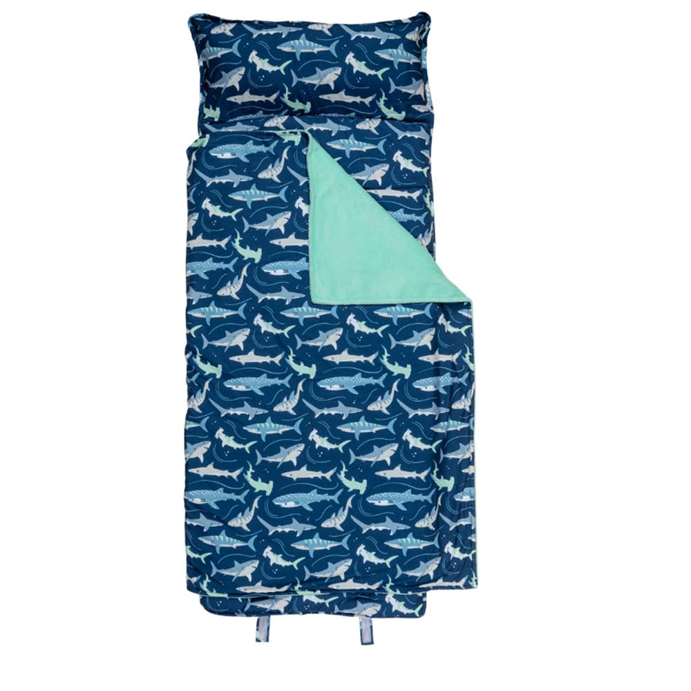 Stephen Joseph Nap Mat for Kids - Soft & Comfortable Travel Sleeping Mat for Daycare, Preschool & Home Use - Machine Washable & Portable for Easy Storage