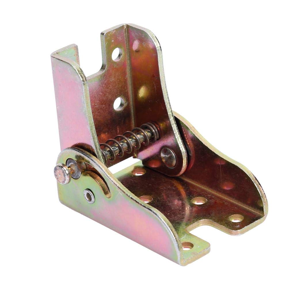 Iron Folding Hinge Notebook Table Leg Brackets - Heavy Duty Adjustable Desk & Chair Feet Extension for Home Office, Study, and Workspace Use