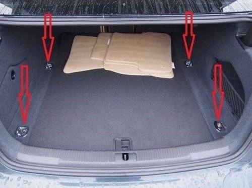 Heavy Duty Trunk Cargo Net for Audi A6 RS6 S6 A6 Quattro - Secure Luggage & Groceries During Travel | Perfect for Road Trips, Shopping & Daily Commute